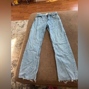 H&M Light Blue Straight Leg Women's Jeans